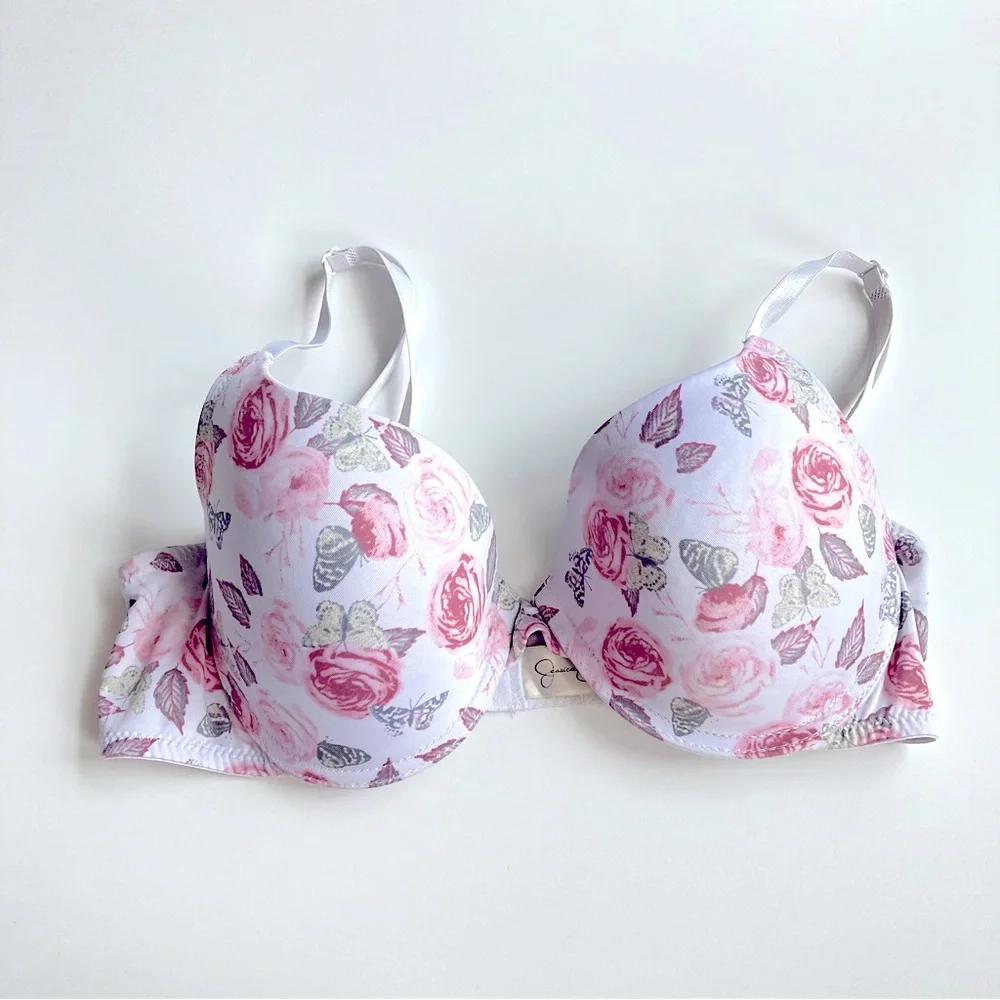 Jessica Simpson Floral Underwire Bra 36C